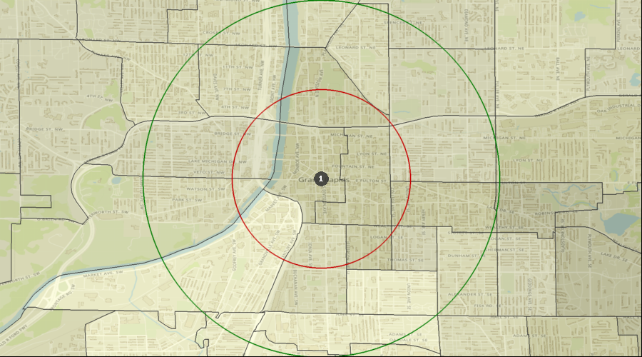 Grand Rapids, Michigan - Percentage of the Population with a Bachelor